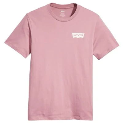 Image de Levi&#039;s Homme T shirt Graphic Crewneck Tee, Batwing Dusty Orchid, S