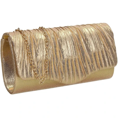 Afbeelding van SWANKYSWANS Alice dames clutch metallic, glanzend, Goud