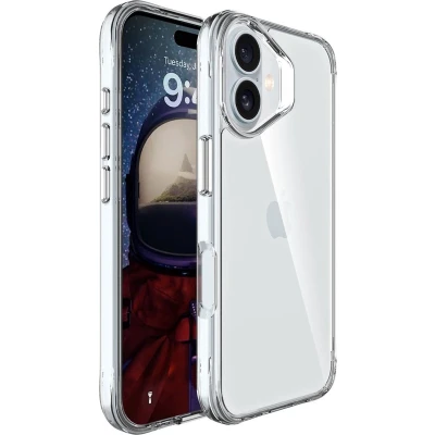 Afbeelding van imoshion Hoesje Geschikt voor iPhone 16 Plus Shockproof Rugged Air Case Transparant