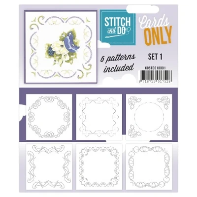 Afbeelding van Stitch &amp; Do Cards only Set 1