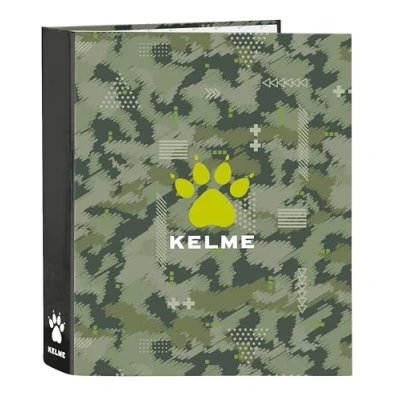 Afbeelding van Ringmap Kelme Travel Zwart Groen A4 27 x 33 6 cm
