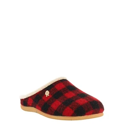 Afbeelding van Hot Potatoes Sloffen Maat 32 Unisex zwart/rood