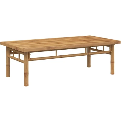 Afbeelding van Salontafel 110x55x35 cm bamboe