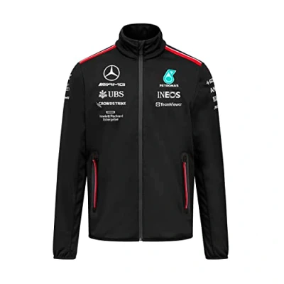 Afbeelding van Mercedes AMG Petronas Formula One Team Softshelljas 2023, zwart, XL, zwart., XL