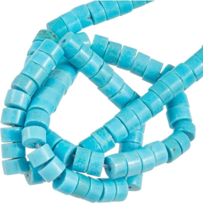 Afbeelding van Howlite Kralen (4 x 2 mm) 150 Stuks