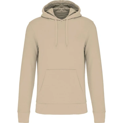 Afbeelding van Kariban Ecologische herensweater met capuchon K4027 Light Sand