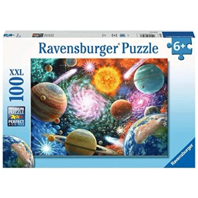 Afbeelding van Ravensburger Kinderpuzzel 13346 sterren en planeten 100 stukjes puzzel voor kinderen vanaf 6 jaar