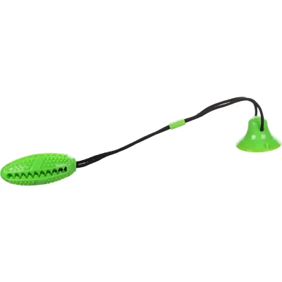 Afbeelding van Flamingo Klevo En Zuignap Speelgoed Honden Hs Tpr Stick Met Groen 45cm 1st 138024