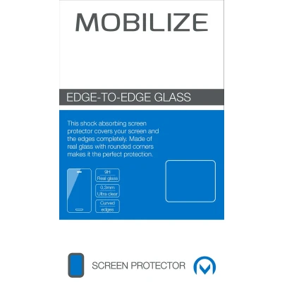 Afbeelding van Mobilize Edge To Glass Screen Protector Xiaomi Mi Note 10 Lite Black Glue
