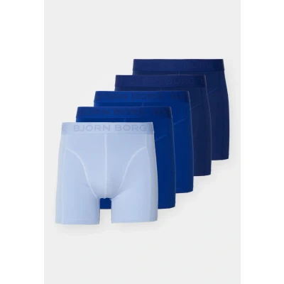 Afbeelding van Björn Borg 5 PACK Onderbroeken, Heren, Maat: Medium, Light blue/blue