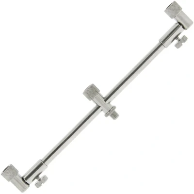 Afbeelding van NGT Stainless Steel, Adjustable 25 40cm, 3 Rod Buzz Bar MTL Buzzerbars
