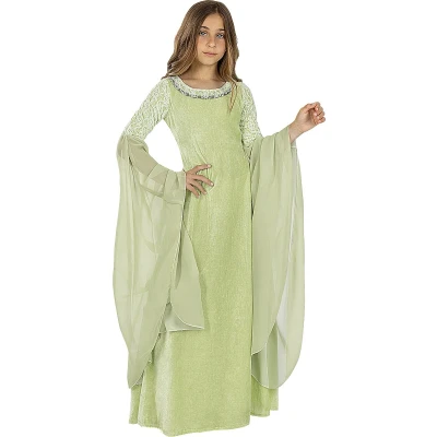 Afbeelding van FUNIDELIA Arwen Kostuum voor meisjes the Lord of Rings Maat: 107 113 cm
