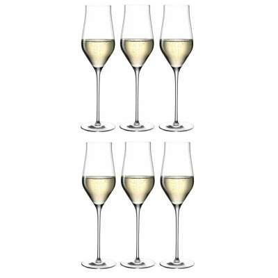 Afbeelding van Leonardo Champagneglazen Brunelli 340 ml 6 Stuks