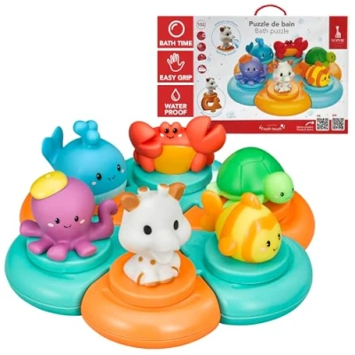 Afbeelding van Sophie de Giraffe Badpuzzel Eindeloos Badplezier