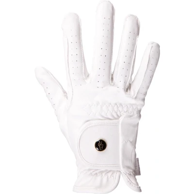 Afbeelding van BR Rijhandschoen All Weather Pro Leather Feel Wit 6