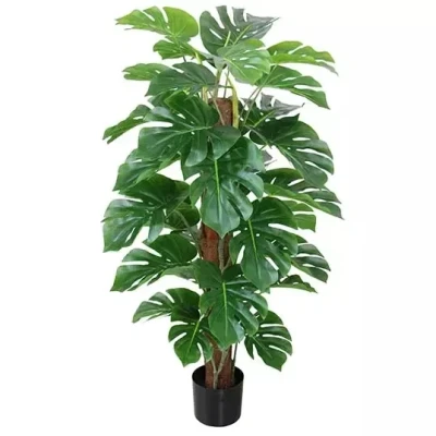 Afbeelding van Monstera op Stam 115 cm kunstplant Buitengewoon de Boet
