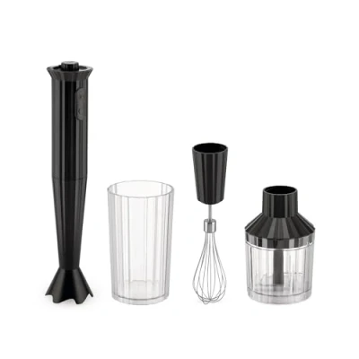 Afbeelding van Alessi Plissé Staafmixer MDL10SB Zwart