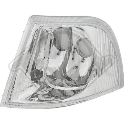 Afbeelding van DIEDERICHS 7613273 Knipperlichten Chroom, Transparent Links VOLVO: S40 I, V40 Estate