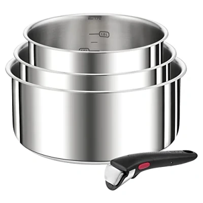 Afbeelding van Tefal Ingenio Preference Pannenset 3 delig met handgreep
