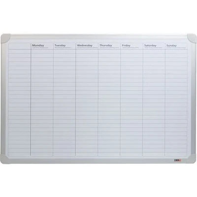 Afbeelding van Desq Magnetische Weekplanner Planbord