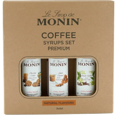 Afbeelding van Monin Coffee Siropen Geschenkset 50 Ml Set Van 3 Camel