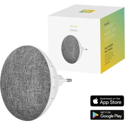 Afbeelding van Hombli Doorbell Chime 2 Draadloos Deurbelgong 21 deuntjes Compatibel met Smart Deurbel ontvanger