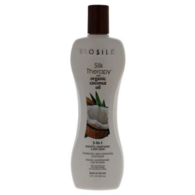 Afbeelding van Biosilk Therapie met hydraterende shampoo biologische kokosolie