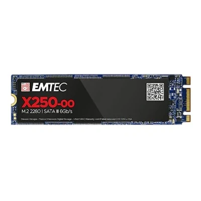 Afbeelding van EMTEC ECSSD2TX250 interne SSD harde schijf 2,5 inch SATA collectie X250 Power Plus 3D NAND 2 Tera
