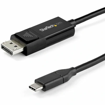 Afbeelding van Adapter USB C naar DisplayPort Startech CDP2DP142MBD (2 m) Zwart