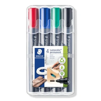 Image de STAEDTLER STAEDLER Lumocolor Marqueur permanent 352, étui de 4