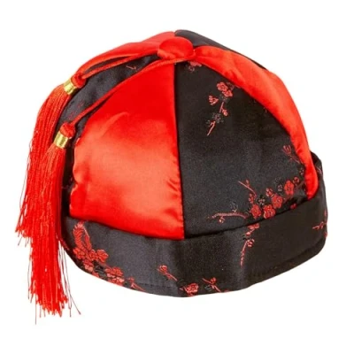Afbeelding van W WIDMANN MILANO Party Fashion 10672 Chinese hoed, mandarijnhoed, hoofddeksel, themafeest, carnaval