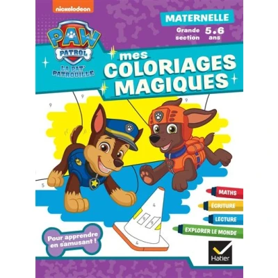 Image de Mon coloriage magique Pat&#039;Patrouille GS 5 ans