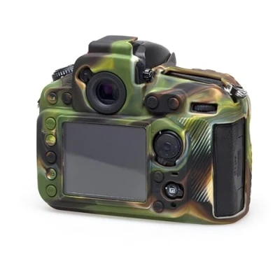 Afbeelding van EasyCover Siliconen hoes voor Nikon D810 Camouflage, Ontgrendeling