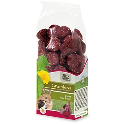 Afbeelding van JR Farm Graanloze Bieten Druppelsnoepjes (140 gram)