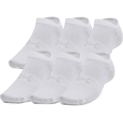 Afbeelding van Under Armour 6 PACK Enkelsokken, Heren, Maat: Large, White