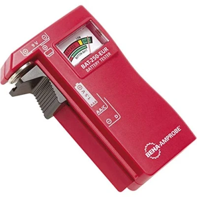 Afbeelding van Beha Amprobe Batterijtester BAT 250 EUR Meetbereik (batterijtester) 1.5 V, 9 V Batterij 4620297