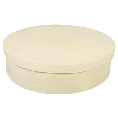 Image de Boite ronde Ø 20cm bois copeau rayher