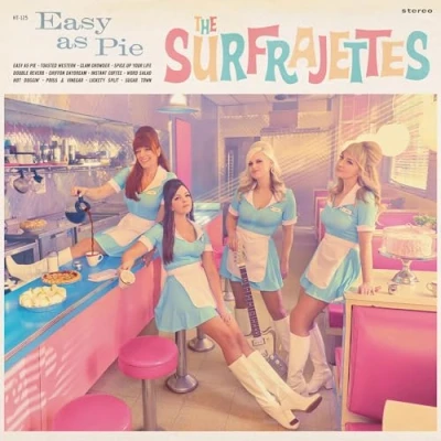Afbeelding van the Surfrajettes Easy As Pie (LP)