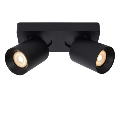 Afbeelding van Lucide Nigel Plafondspot 2x5W Zwart