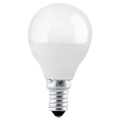 Afbeelding van EGLO E14 ledlamp, druppelvorm, 5 watt (komt overeen met 40 gloeilamp), 470 lumen, warm wit, 3000 Kelvin, P45, Ø 4,7 cm