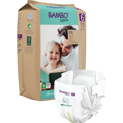 Afbeelding van Bambo Nature Maat 6 Luiers XXL