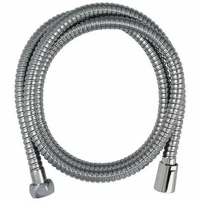 Afbeelding van Doucheslang ROUSSEAU Metalen anti twist moer Veiligheidsknijpers Lengte 1,75 m Enkelgre...