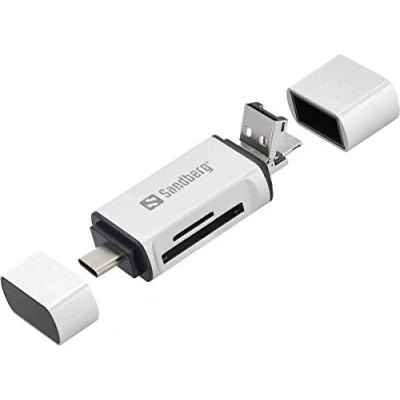 Afbeelding van 136 28 Card Reader USB C+USB+MicroUSB