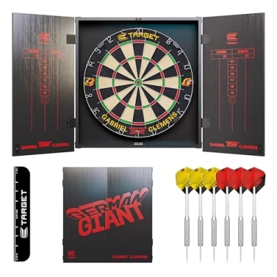 Afbeelding van Target Gabriel Clemens Dartbord Cabinet Set Inclusief Dartbord, Dartpijlen en Kabinet