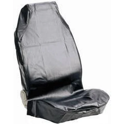 Afbeelding van Auto stoelbekleding, kunstleer, zwart
