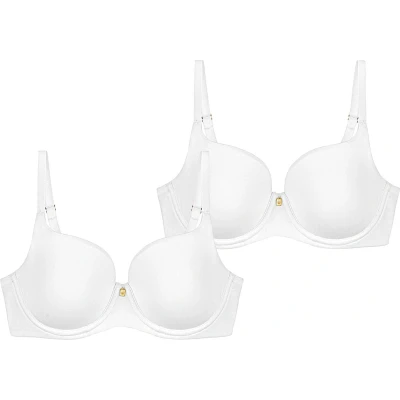 Afbeelding van Triumph 2PACK Makeup Essentials Beugel BH, Dames, Maat: 95B, White