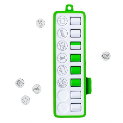 Afbeelding van Gezinnig dagplanner groen