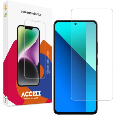 Afbeelding van Accezz Screenprotector Geschikt voor Xiaomi Redmi Note 13 (5G) Gehard Glas