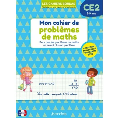 Image de Mon cahier de problèmes maths CE2