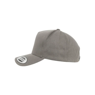 Afbeelding van Flexfit 5PANEL Curved Classic Snapback Pet, Maat: One Size, Grey